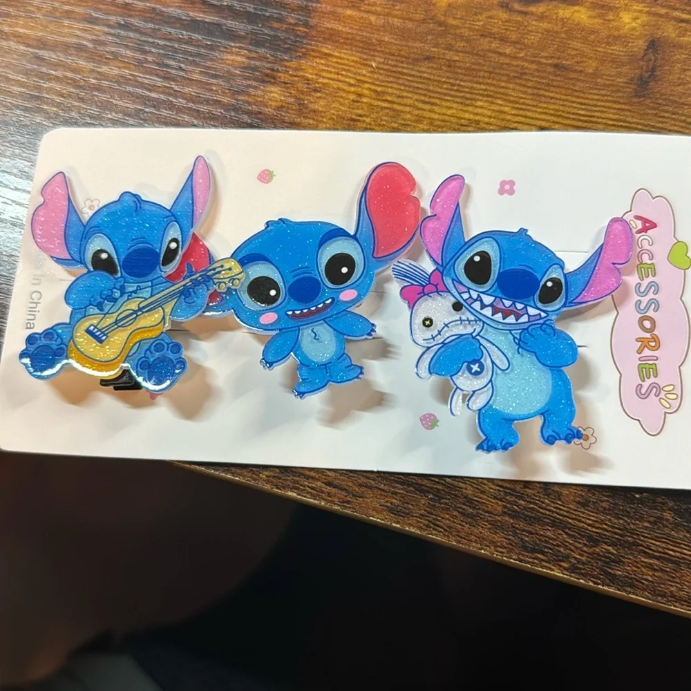 Stitch Hair Clips